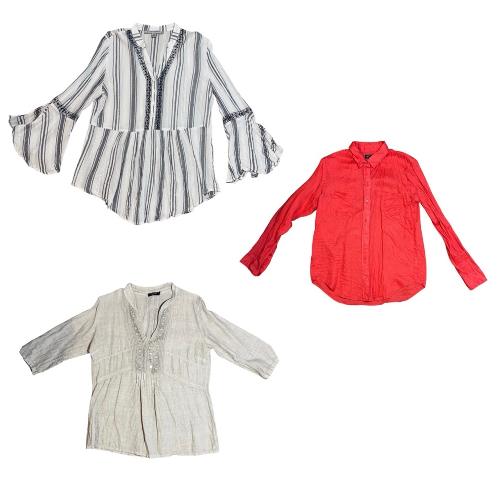 Women’s Blouse Bundle (3pcs) Size Medium